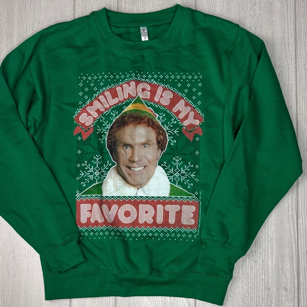 Small Christmas Sweater, Buddy The Elf, Oversized